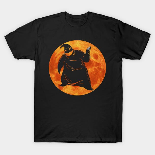 Orange Moon Oogie T-Shirt by DistractedGeek